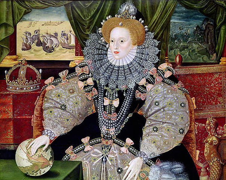 george gower Elizabeth I of England, the Armada Portrait